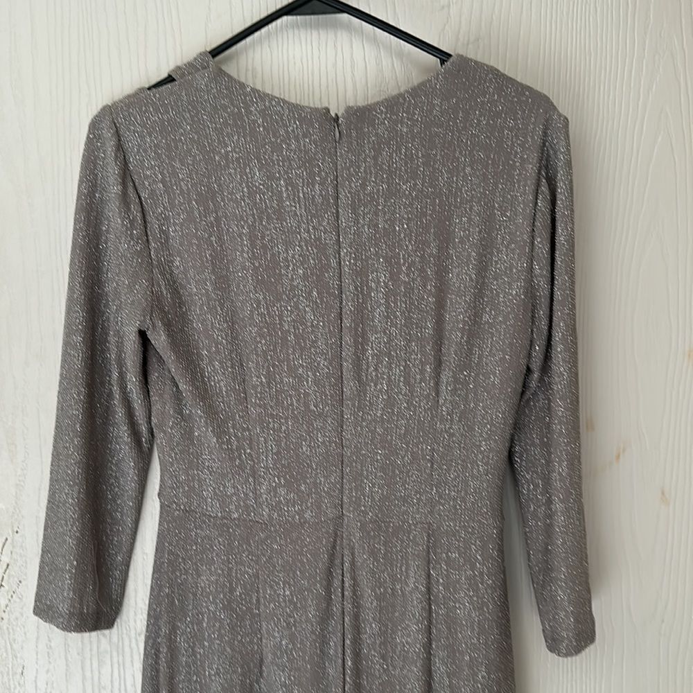 EUC Silver Glitter Mother of the Bride Dress. Bridal. - Picture 5 of 6